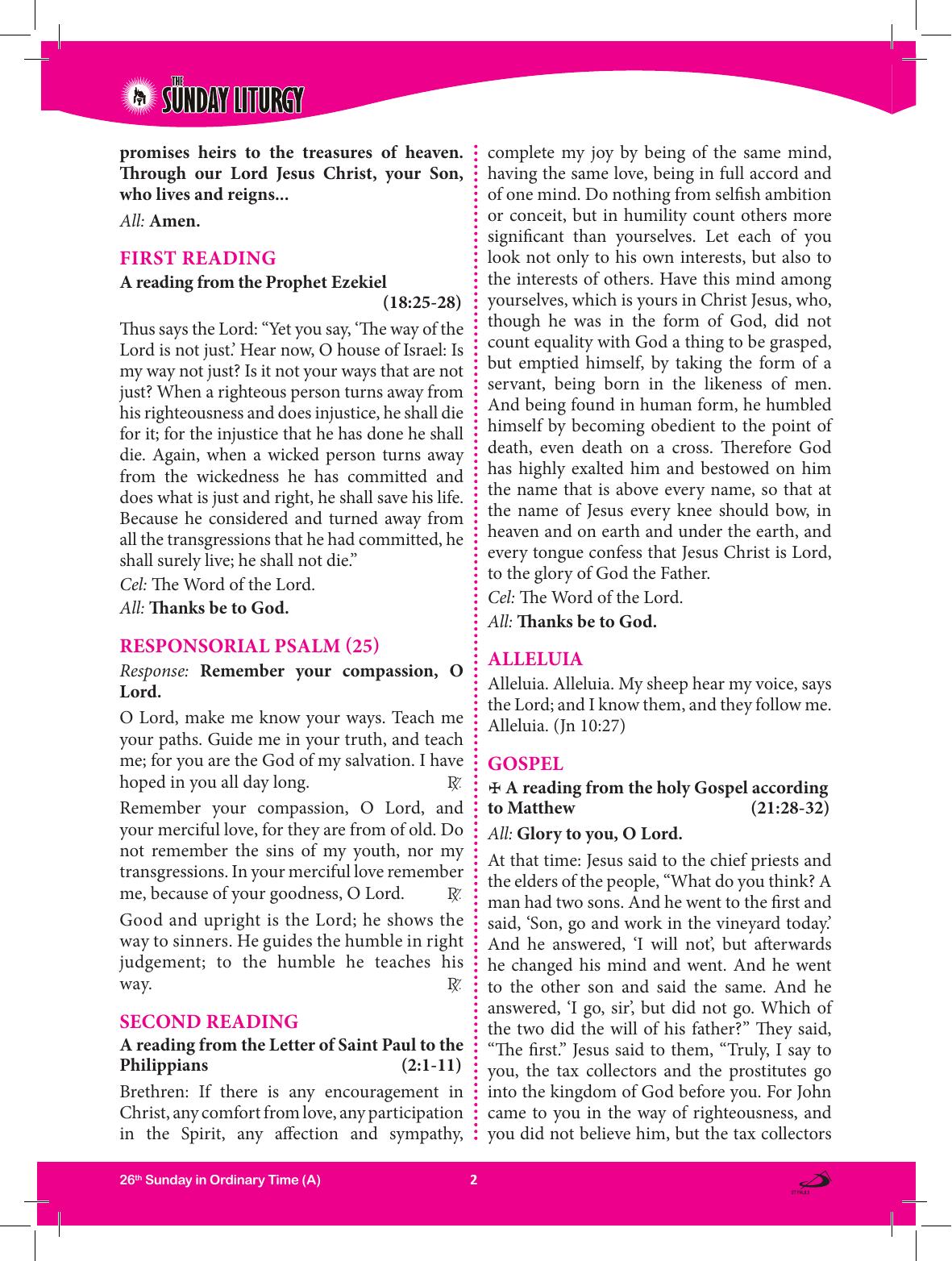 Mass readings, page 2 of 4